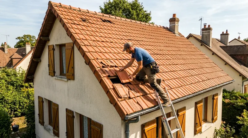 Remplacement & Réparation de tuiles Versailles