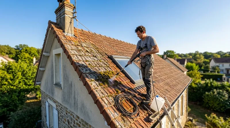 Nettoyage & Démoussage de toiture Versailles