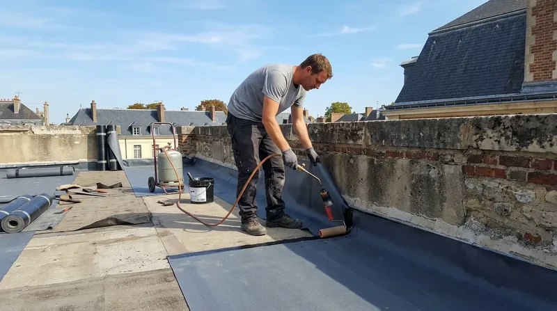 Étanchéité toiture-terrasse Versailles